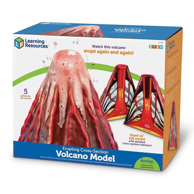 Набор для опытов «Разноцветный вулкан», в пакете
